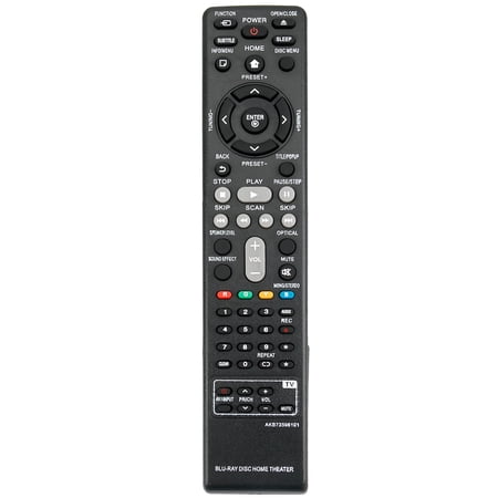 New AKB73596101 Replaced Remote Control fit for LG Smart Blu-ray Home Theater System BH6720S BH6240S BH6340H BH6820SW BH6520TW BH6220S