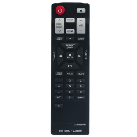New AKB73655710 Replace Remote for LG Mini Hi-Fi System CM4330 CMS4330F CM6520