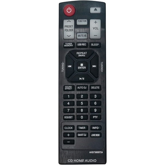 New AKB73655724 Replacement Remote Control for LG Mini Hi-Fi System CM9730