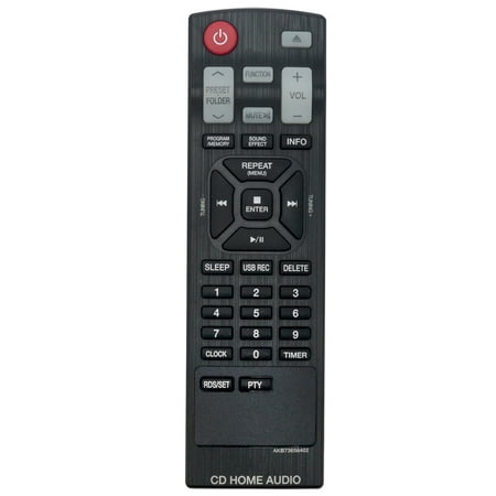 New AKB73656402 Remote for LG CM2630DAB CMS2630FH CM2630B CM2820DAB CM2820 Hi-Fi