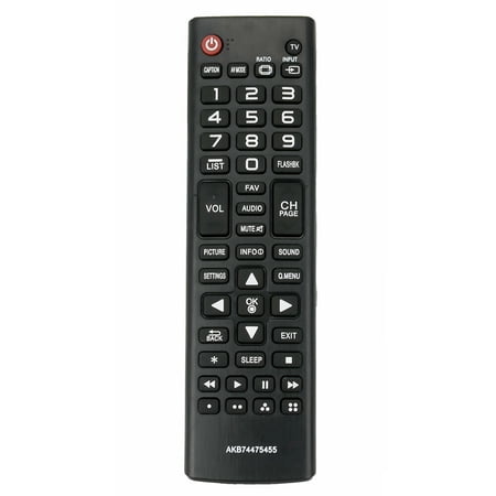 New AKB74475455 Replaced Remote for LG TV 32LX330C 43LX341C 49LX341C 55LX341C