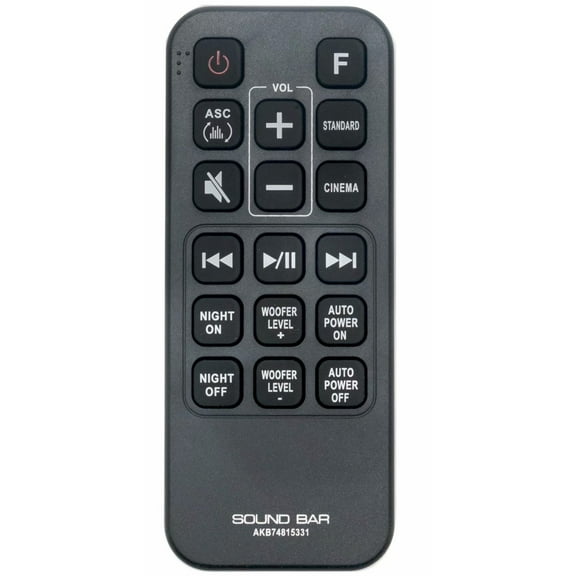 New AKB74815331 remote control for LG Soundbar Wireless Subwoofer SPJ4B-W SHC4 SJ3 SJ4 MA5 SH2 SH4 SPH5B-W SH4D