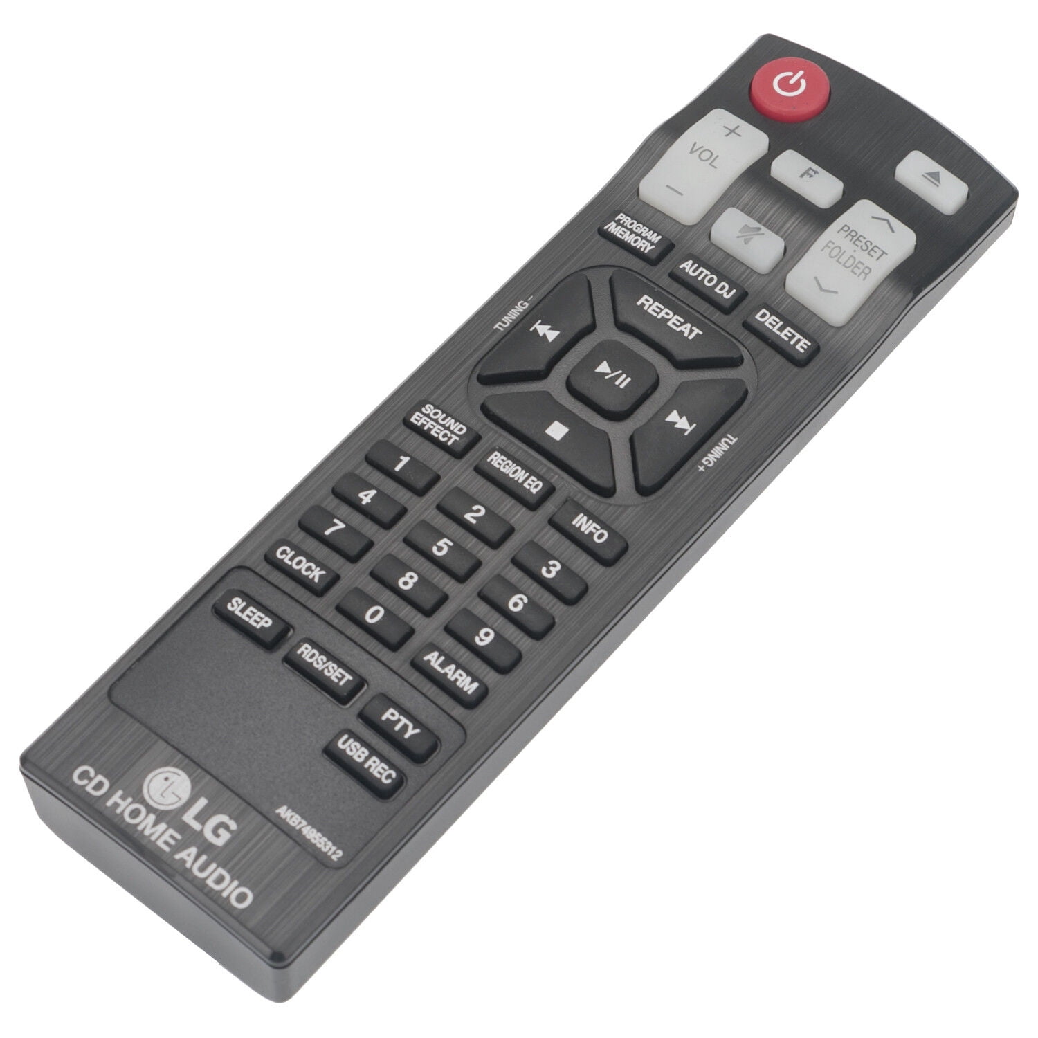 Lg Walkman Remote Control New AKB74955312 Remote Control for LG CD Home Audio CM4560 CMS4550F ...