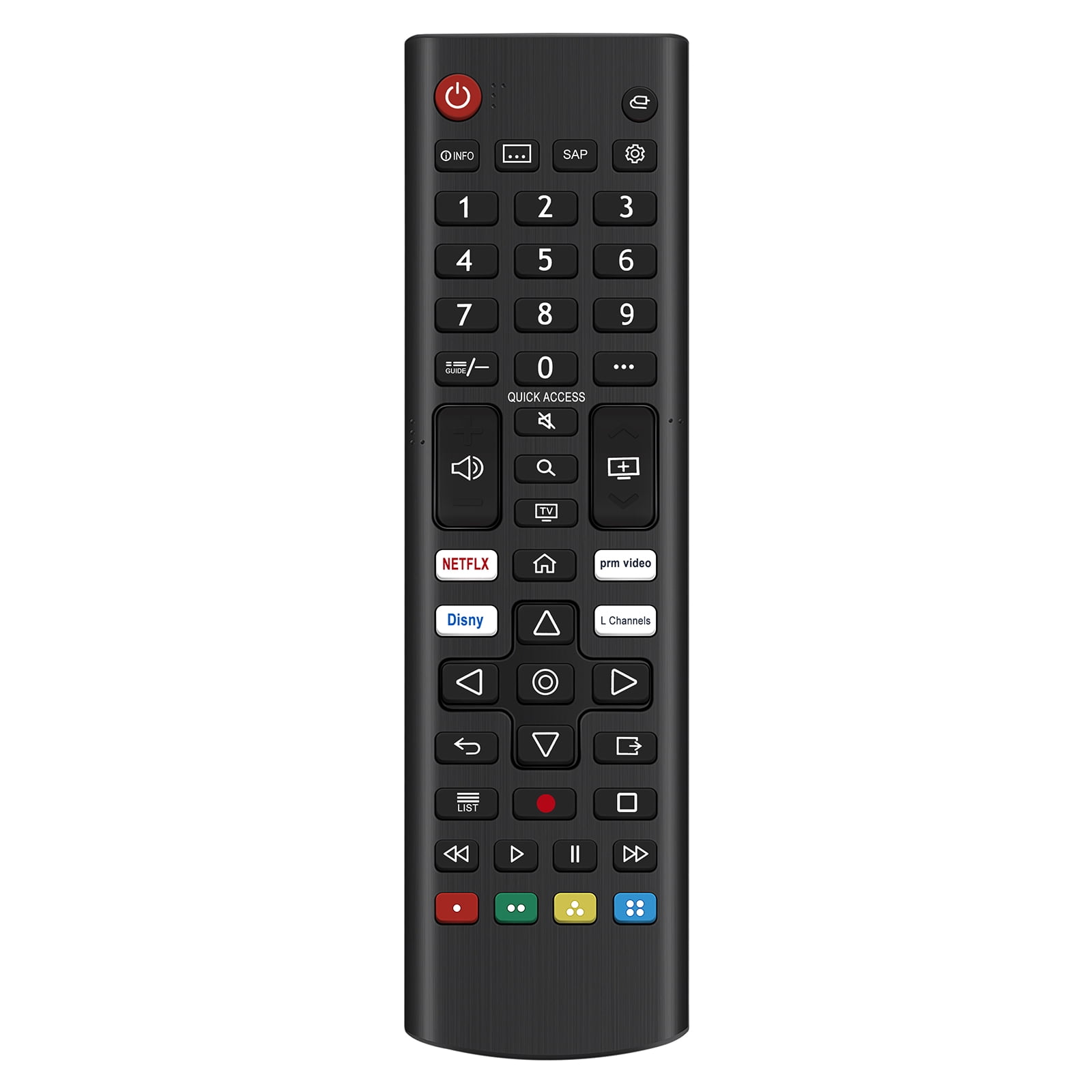 New AKB76040302 replace remote control fit for LG TV