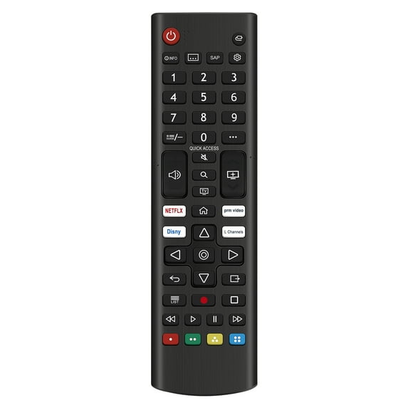 New AKB76040302 replace remote control fit for LG TV 32LM577BPUA, 32LM577BPUA, 49UM7300PUA, 43UP7000PUA