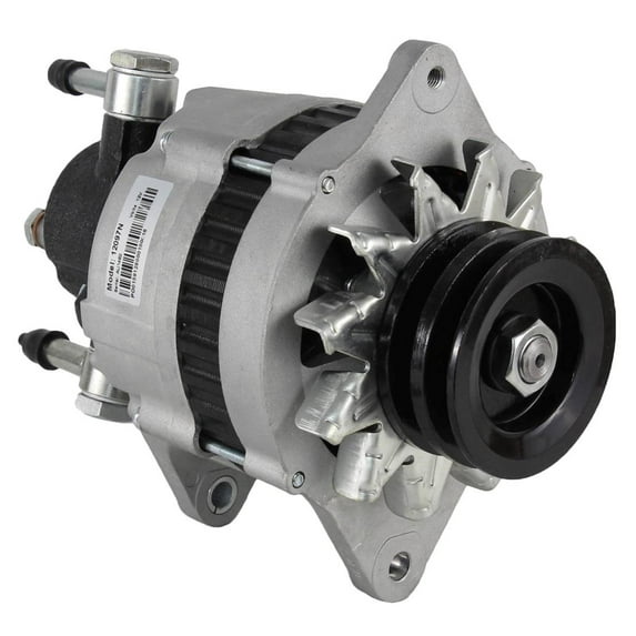 70 Amp Alternator with Vacuum Pump Compatible with 1990-1998 NPR W3500 W4500 Tiltmaster Forward 3.9L 4BD1 4BD2 Turbo Diesel 8-Spline Pump LR170-418 10459464 8-97171-178-0