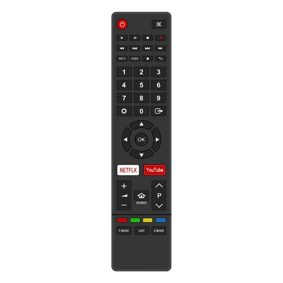 New AW58B4K Replace Remote Control Fits for Aiwa 4K UHD LED HDTV TV Remote AW75B4K AW65B4K AW58B4K AW50B4K