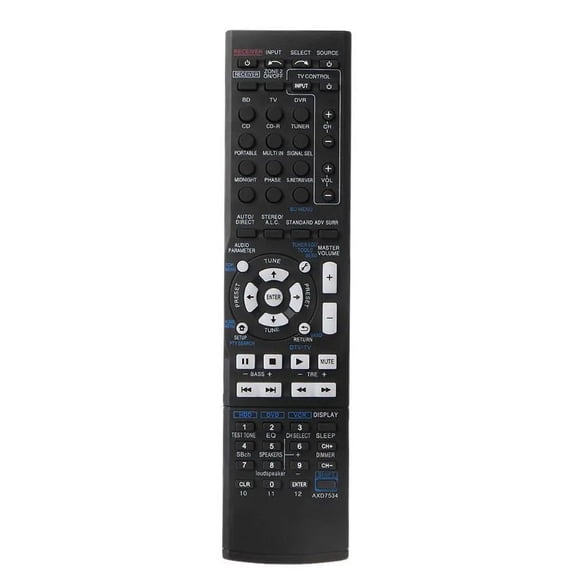 New AXD7532 Replace Remote Control compatible with Pioneer AXD7532 VSX-1125-K VSX-60 VSX-819H VSX-819HK AV Receiver Remote Control