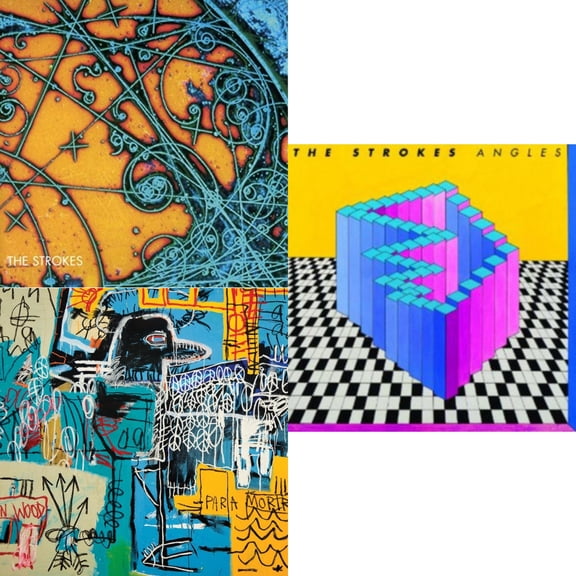 Is This It & New Abnormal (180G/Clear Apet Slipcase/Dl Insert) & Angles (Gatefold) [LP Vinyl Bundle]
