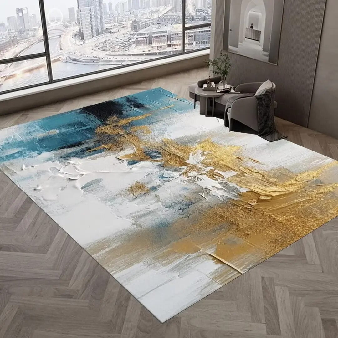 New Abstract Carpet Living Room Large Art House Decorations Aesthetic ...
