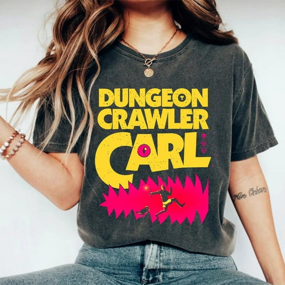 New Achievement Dungeon Crawler Carl Vintage Comfort Colors T-Shirt, Sci-Fi Book Lover Tee, Bookish Apparel for Book Lovers, Gift for Reader