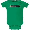 thumbnail image 1 of New Achievement Minion Created Funny Soft Baby One Piece Kelly Green 24 Month, 1 of 1