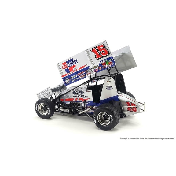 New Acme RS Exclusive 1:18 2021 #15 Carquest Winged Sprint Car - Donny Schatz