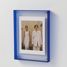 New Acrylic Transparent Photo Frame Integrated Oil Painting Picture Frame Wall Hanging Table Setting Wedding Photos Wall Decor