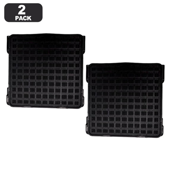 New Activated Carbon Fridge Air Filter, Replacement For Liebherr 9096989 9882429 9882460, Deodorizing Fresh Air, 42X42X10Mm