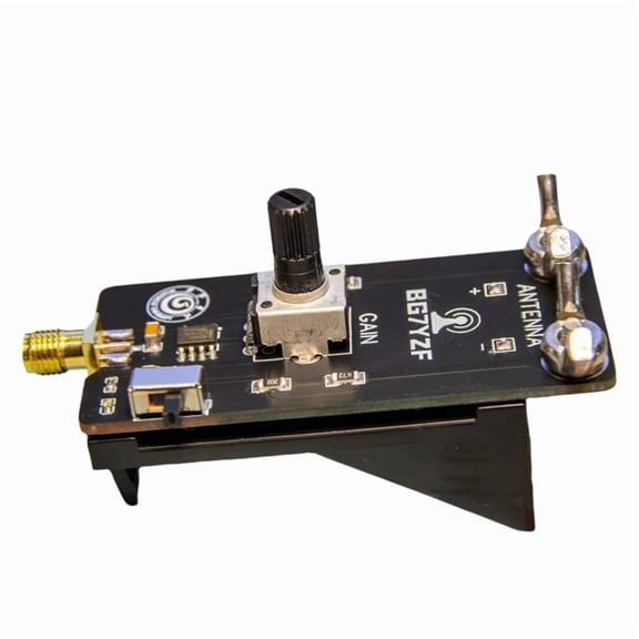 New Active Small Loop Antenna Short Wave Loop Antenna NE592 for SDR Receiver Antenna Amateur Radio RX Only HF AM MW AM