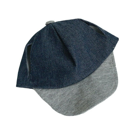 New Add a Sporty Touch with Blue & Grey Baseball Cap for Stuffed Toy 16 Inch Accessory