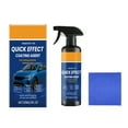 thumbnail image 1 of New Advanced Car Quick-acting Coating Agent Spray, Three-In Efficient Protection Fast Coating, Advanced Car Quick-Acting Coating Agent Spray, Oil Film Emulsion Glass Cleaner with Towel and sponge, 1 of 1