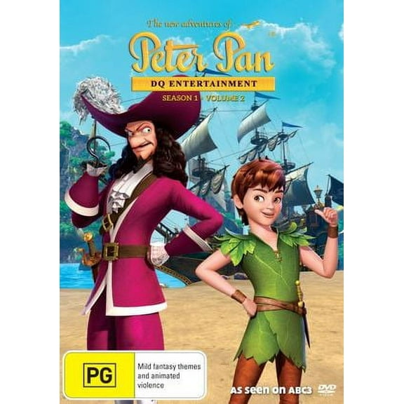 The New Adventures of Peter Pan (Season 1 - Volume 2) ( Les nouvelles aventures de Peter Pan ) ( The New Adventures of Peter Pan (Season One - Volume [ NON-USA FORMAT, PAL, Reg.0 Import - Australia ]