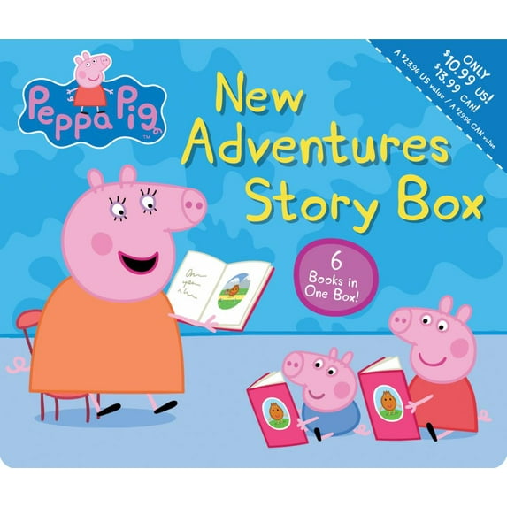 New Adventures Story Box (Peppa Pig) (Hardcover)
