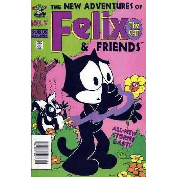 New Adventures of Felix the Cat #7 (Newsstand) VF ; Felix Comic Book