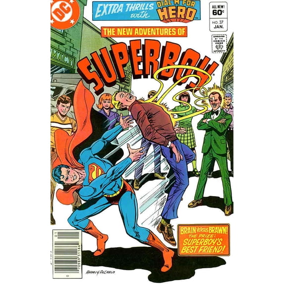 New Adventures of Superboy, The #37 (Newsstand) VF ; DC Comic Book