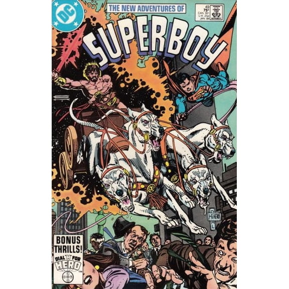 New Adventures of Superboy, The #49 (Newsstand) VF ; DC Comic Book