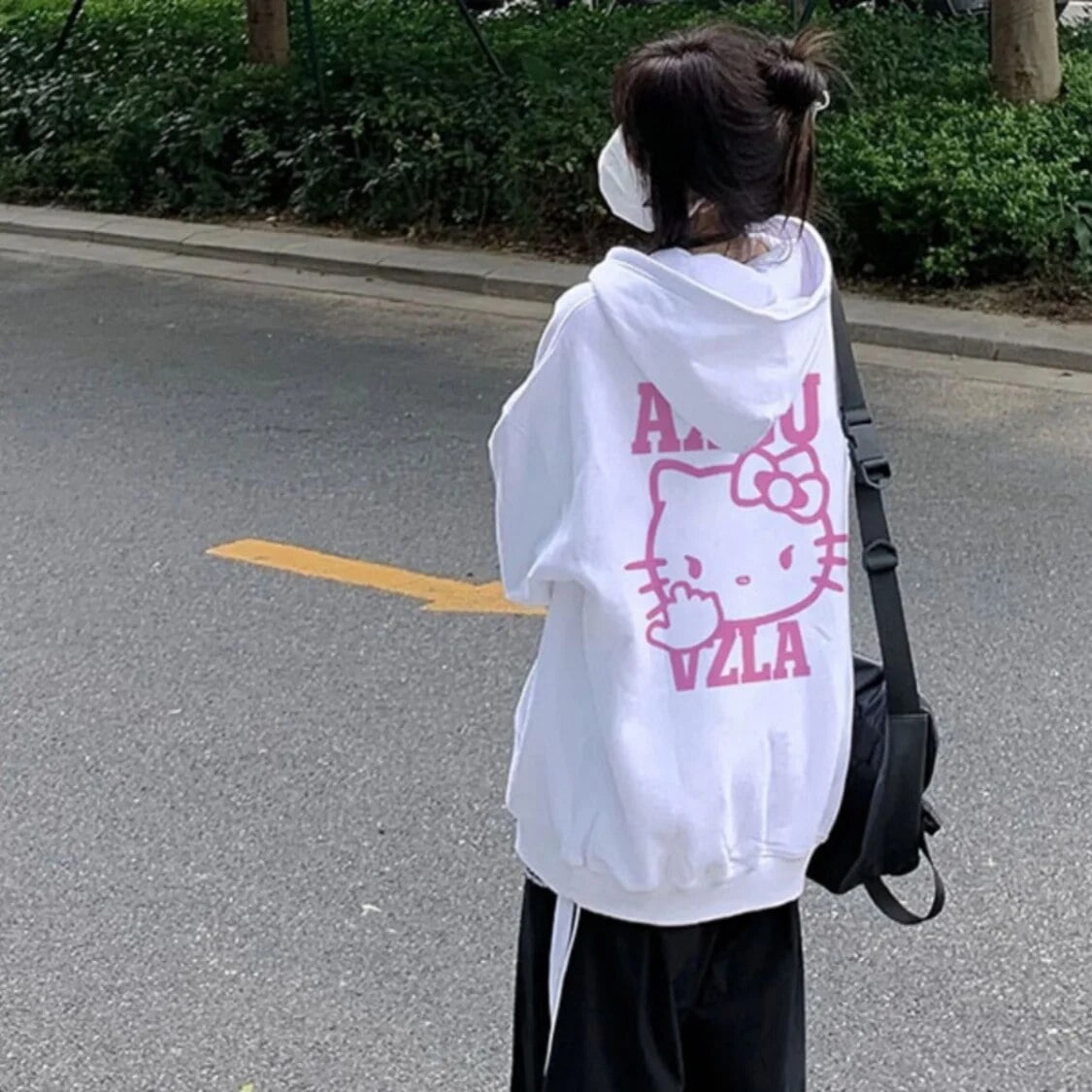 Aesthetic Sweatshirts Korean Trendy Queen Store Streetwear Korean