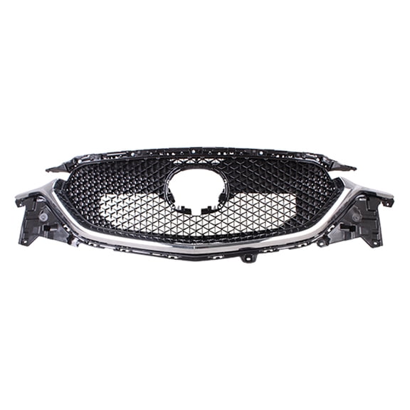 New Aftermarket  Black Front Grille K26250710A One Piece fits 2019-2021 Mazda CX-5