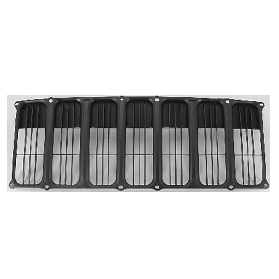 New Aftermarket  Black Front Grille Replaces YS24XXXAA One Piece fits 2007-2010 Jeep Compass