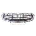 thumbnail image 1 of New Aftermarket  CAPA Black And Chrome Front Center Grille Replaces 95405770 One Piece fits 2015 Chevrolet Cruze Diesel Sedan 4-Door, 1 of 1