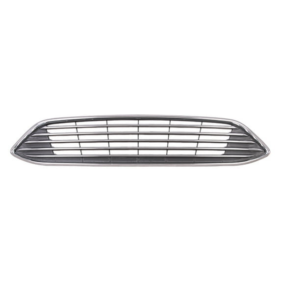 New Aftermarket CAPA Chrome Front Grille F1EZ8200C One Piece fits 2015-2018 Ford Focus Titanium Hatchback 4-Door