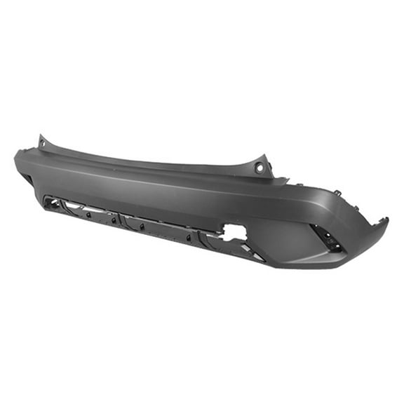 New Aftermarket  CAPA Dark Gray Rear Bumper Cover Replaces 521590A200 Without Park Assist fits 2022 Toyota Corolla Cross L Sport Utility 4-Door