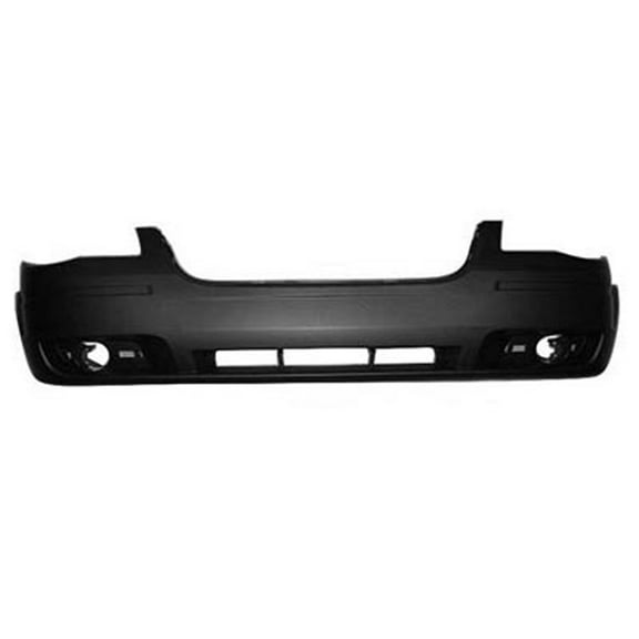 New Aftermarket  CAPA Unpainted Front Bumper Cover Replaces 1KG11TZZAC Use Without Chrome fits 2008-2010 Chrysler Town & Country