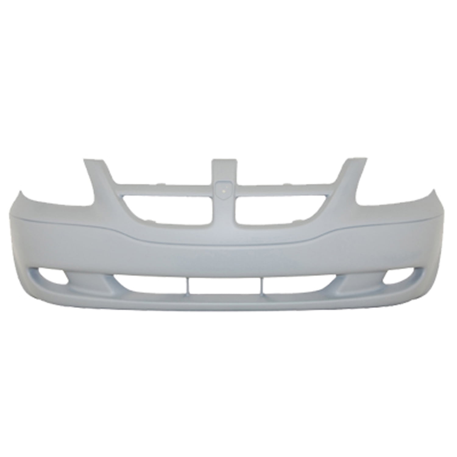 Dodge Caravan Front Bumper New Aftermarket CAPA Unpainted Front Bumper Cover Replaces 5018608AA