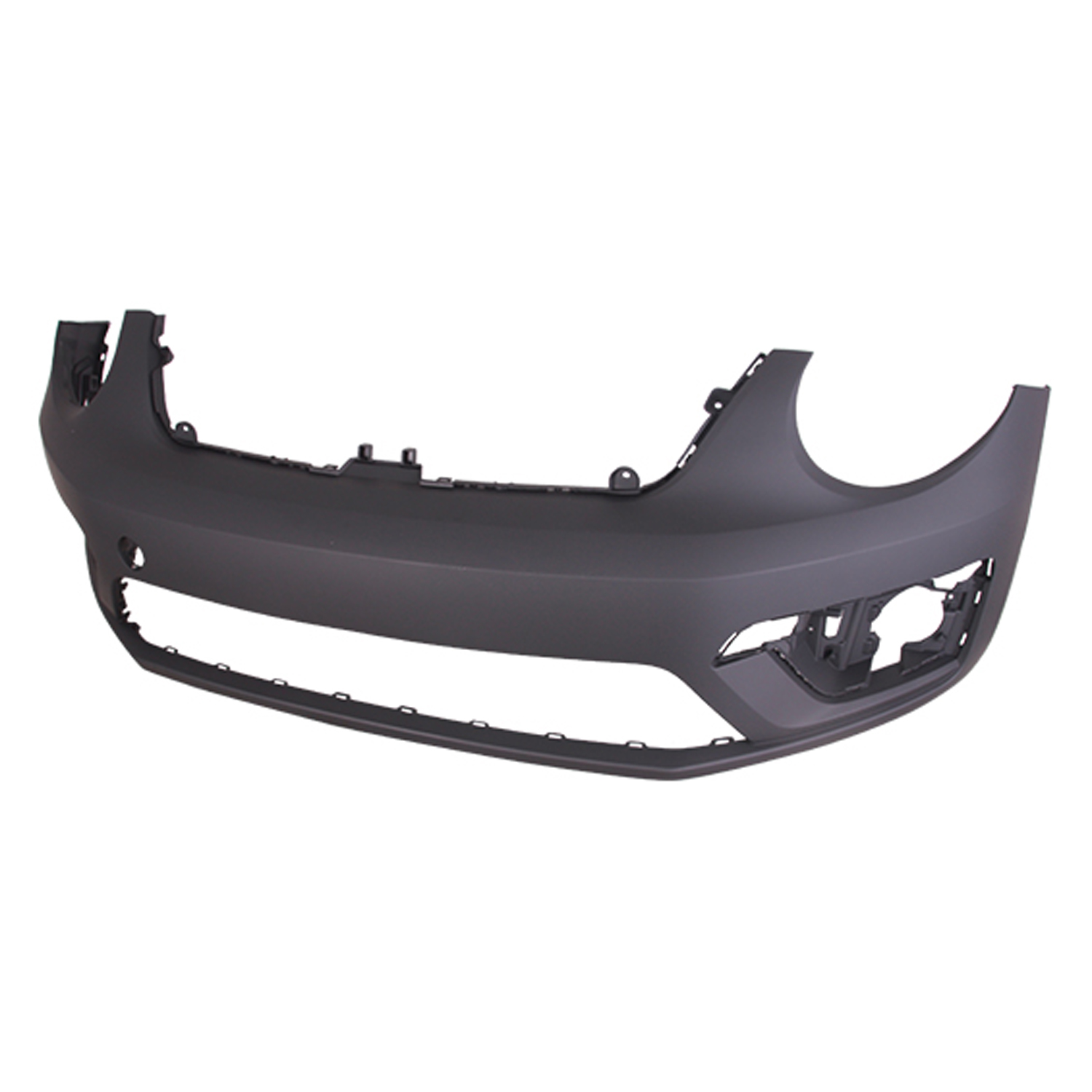 New Aftermarket CAPA Unpainted Front Bumper Cover Replaces