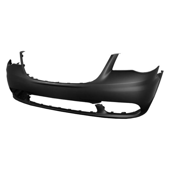 New Aftermarket  CAPA Unpainted Front Bumper Cover Replaces 68088967AA Without Headlight fits 2011-2016 Chrysler Town & Country