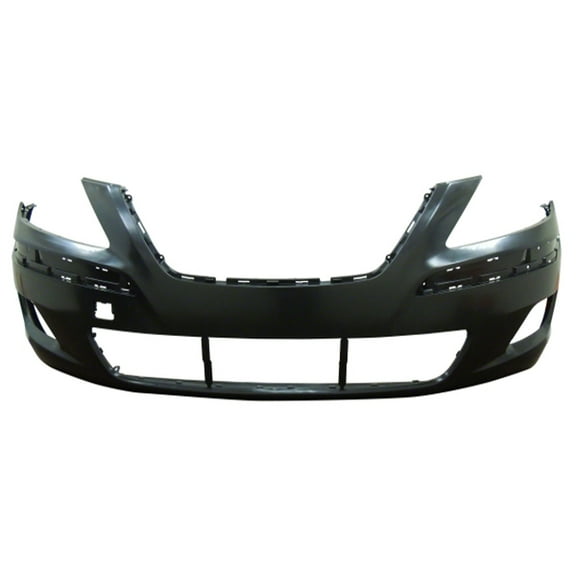 New Aftermarket CAPA Unpainted Front Bumper Cover Replaces 865113M001 For Sedan Models fits 2009-2011 Hyundai Genesis