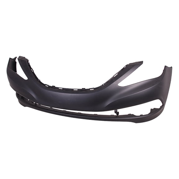 New Aftermarket  CAPA Unpainted Front Bumper Cover Replaces 865113Q700 fits 2014 Hyundai Sonata