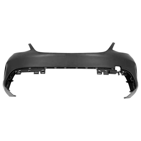 New Aftermarket CAPA Unpainted Rear Bumper Cover Replaces 20588559389999 With AMG Sport fits 2015-2018 Mercedes-Benz C300 4Matic Sedan 4-Door::With AMG Sport