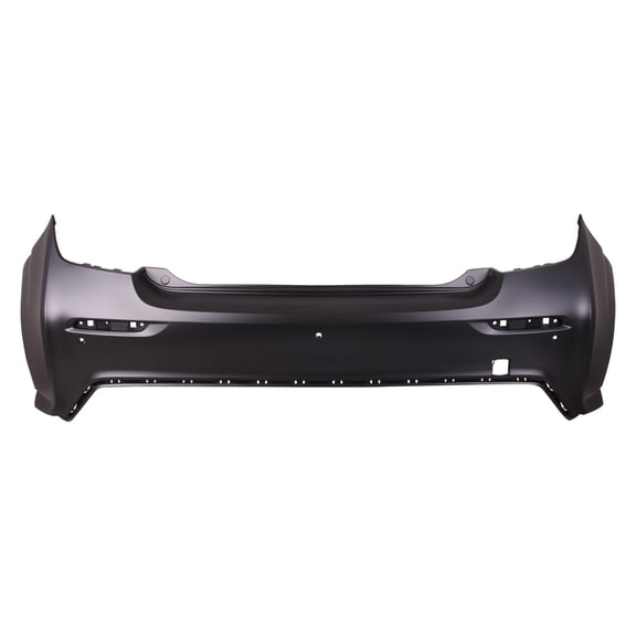 New Aftermarket  CAPA Unpainted Rear Bumper Cover Replaces 42465957 Use with Factory Remote fits 2017-2020 Chevrolet Sonic LT Hatchback 4-Door