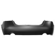 New Aftermarket CAPA Unpainted Rear Bumper Cover Replaces 850223TA0H For Sedan Models fits 2013-2015 Nissan Altima Advance Sedan 4-Door