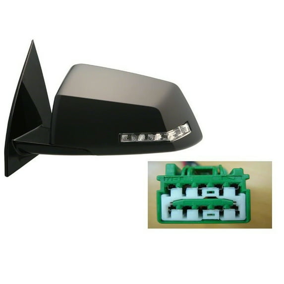 New Aftermarket  Driver Side Door Mirror w/Memory w/Memory, Signal, w/o Auto Dimming 22791358 fits 2008-2010 Saturn Outlook