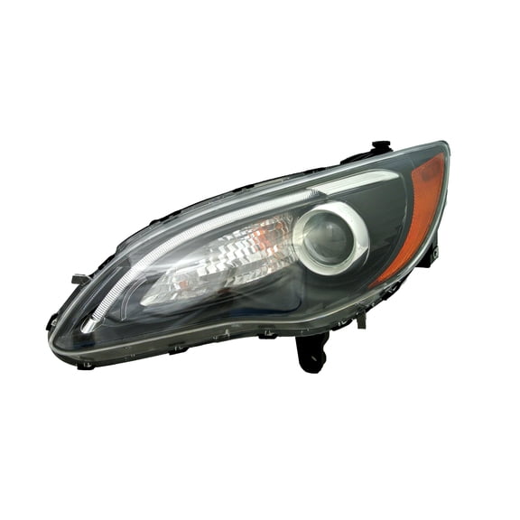 New Aftermarket Driver Side Front Head Lamp Assembly 68088067AG fits 2011-2014 Chrysler 200 S Convertible 2-Door