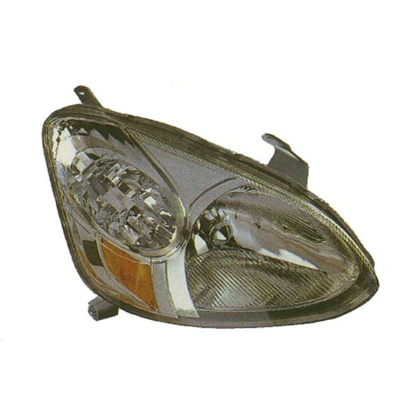 New Aftermarket Driver Side Front Head Lamp Lens and Housing 8117052300 fits 2003-2005 Toyota Echo Base Sedan 2-Door