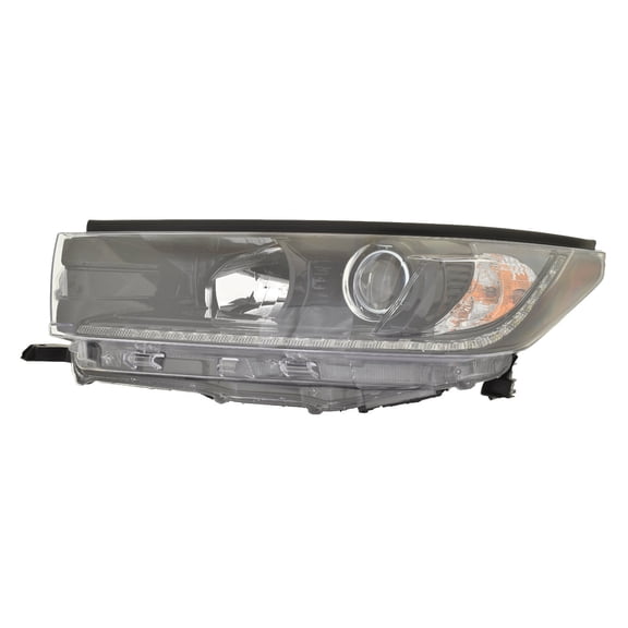 New Aftermarket   Driver Side Halogen Headlight Assembly 811500E560 CAPA fits 2019 Toyota Highlander SE Sport Utility 4-Door