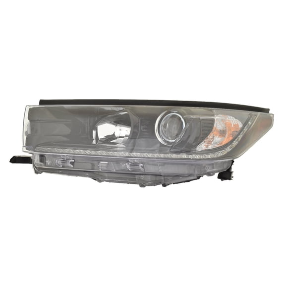 New Aftermarket Driver Side Halogen Headlight Assembly 811500E560 CAPA fits 2019 Toyota Highlander SE Sport Utility 4-Door