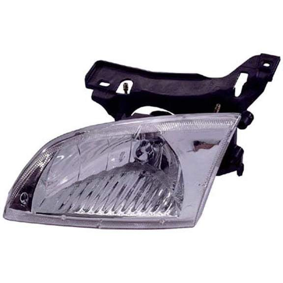 New Aftermarket Driver Side Left Head Lamp Assembly 22666740 includes Mounting Bracket fits 2000-2002 Chevrolet Cavalier