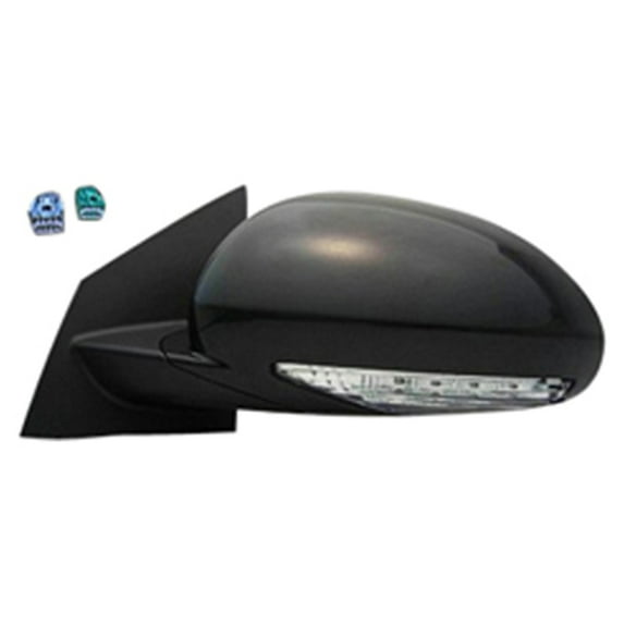 New Aftermarket  Driver Side Left Heated Memory Signal Manual Folding Power Door Mirror fits 2008-2012 Buick Enclave