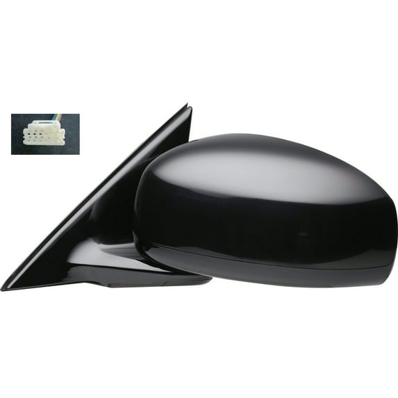 New Aftermarket Driver Side Left Heated Non-Memory Power Door Mirror 963021NA2A fits 2007 Infiniti G35 Base Coupe 2-Door
